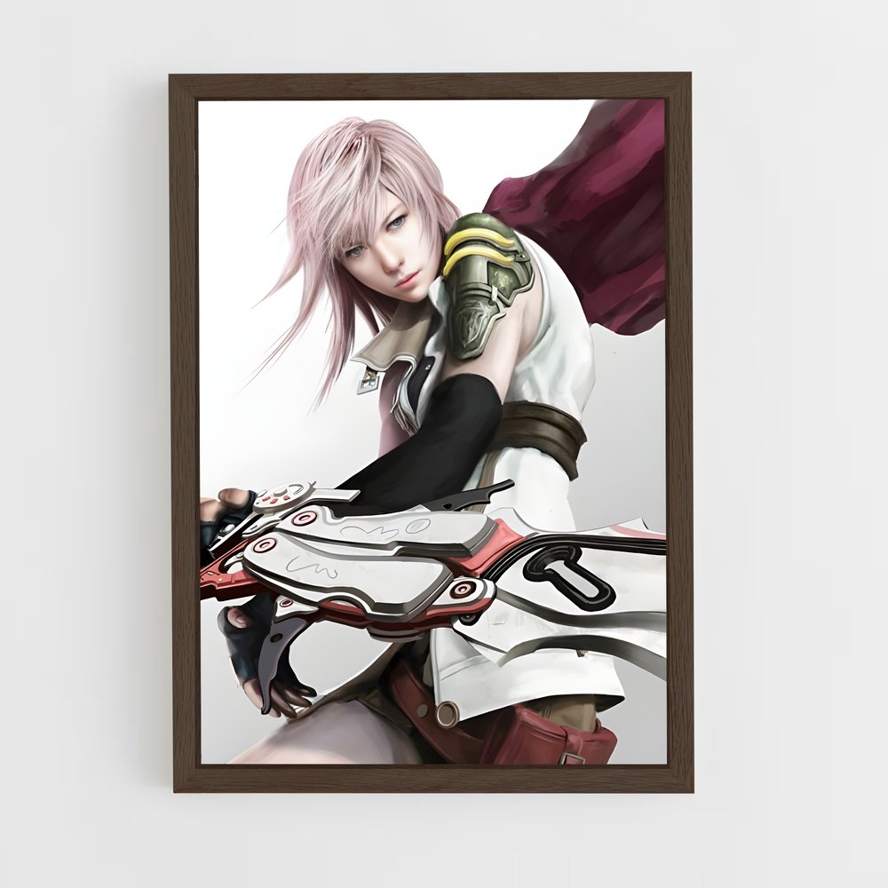 Poster Sword of Fuchsia – affiche Final Fantasy (vue 5)